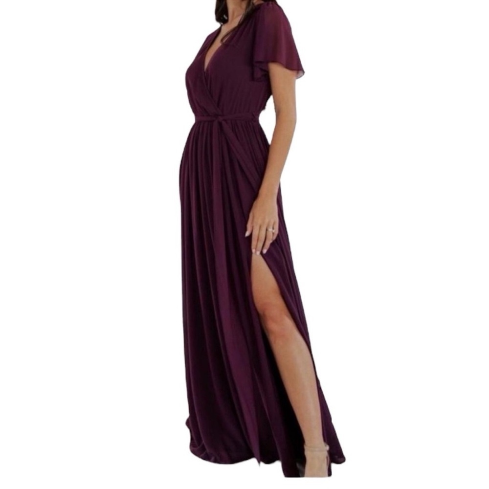 Baltic Born Deep Purple Maxi Dress